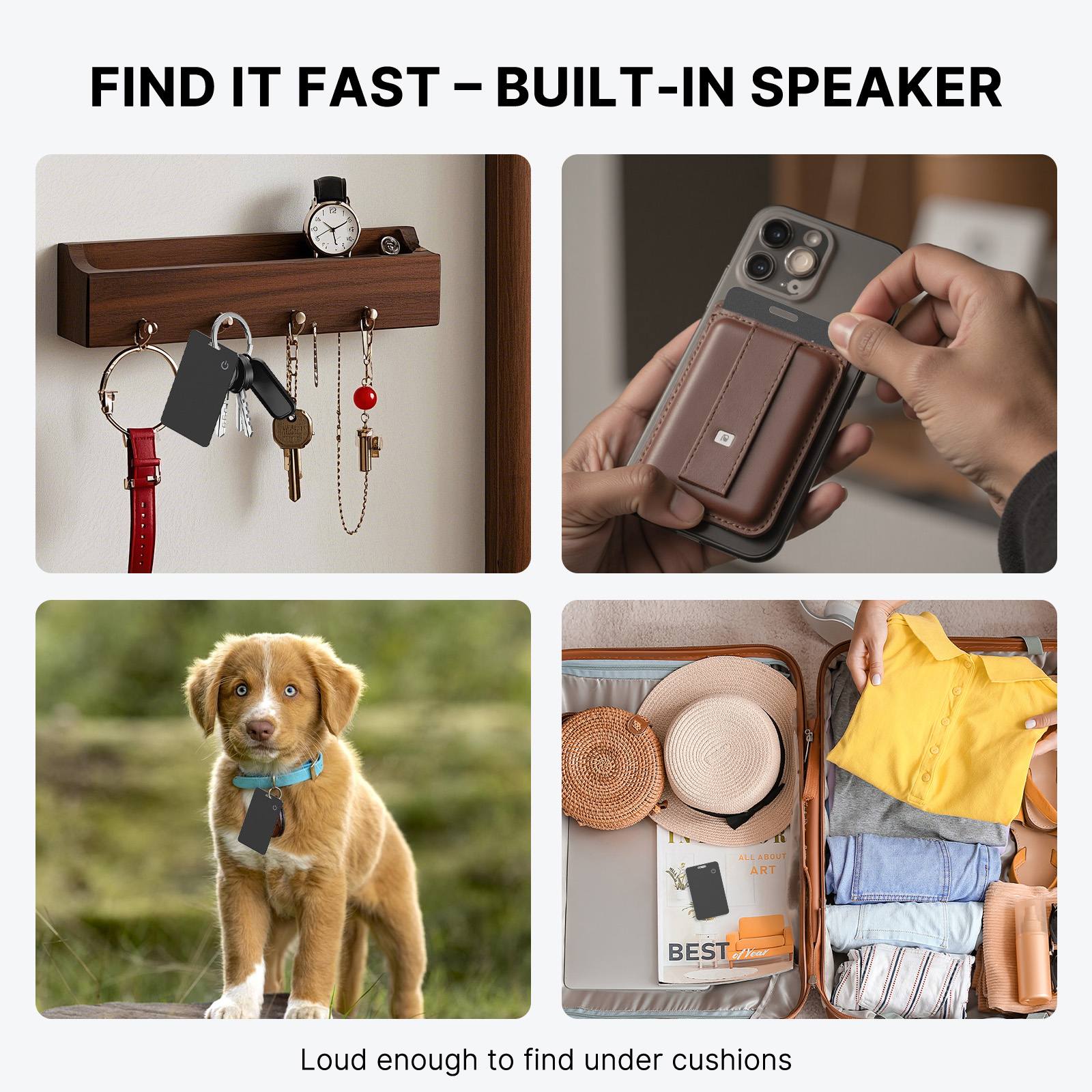 Smart Card Tracker with Find My Network