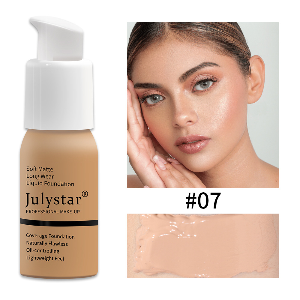 Moisturizing Foundation Make-up, Waterproof, Long-lasting, Concealer, Liquid Foundation, Beauty Makeup