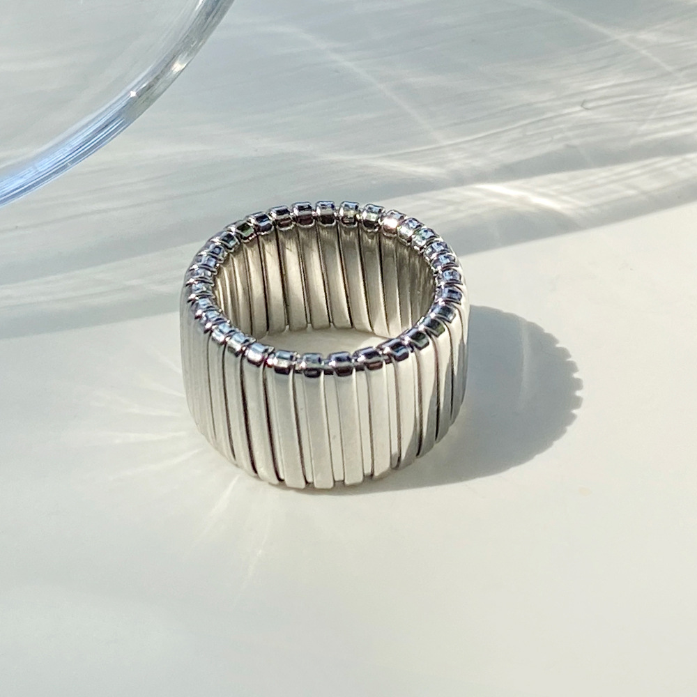 Retro Niche Design Net Celebrity Simple Ring