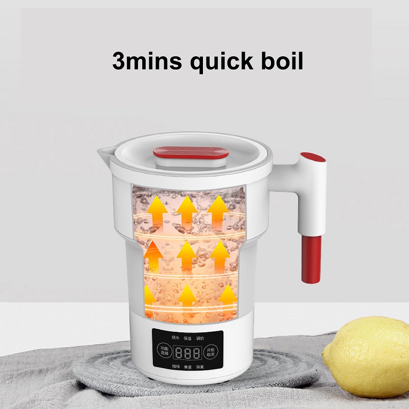 Mini Portable Travel Silicone Electric Kettle - Image 6