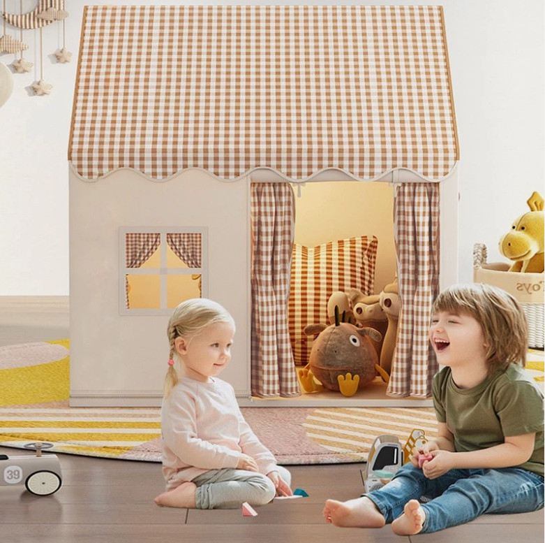Princess Castle Tent Children Playhouses Baby Foldable Toy Indoor Outdoor Gift — image 7