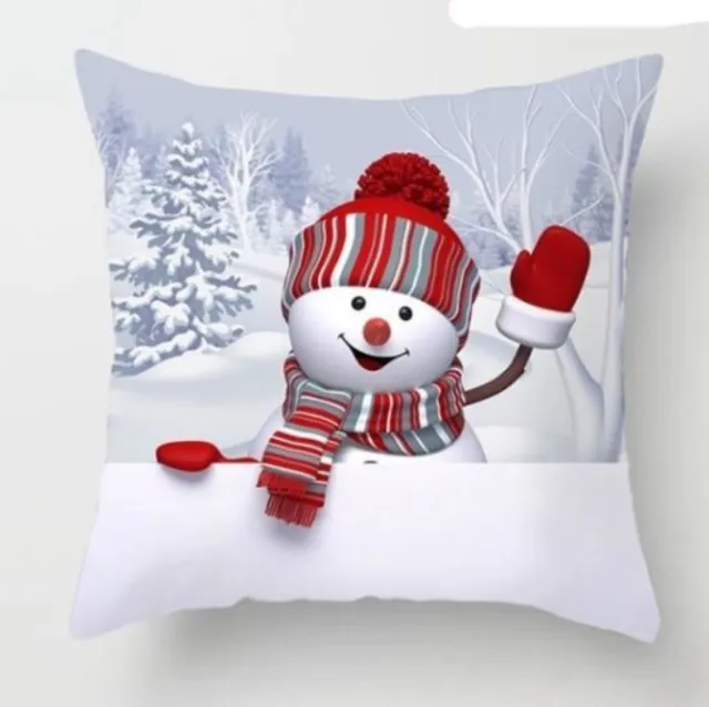 Christmas Snowman Series Peach Soul Pillow Case Style16 - Shop at LoveMi
