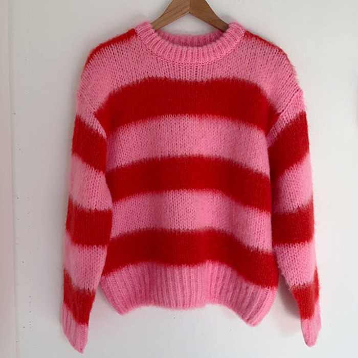 Girl Loose Lazy College Style Cardigan Coat - Image 23