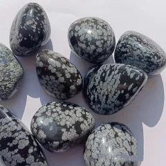 Natural Snowflake Fish Tank Stone Buddha Worship Degaussing Crystal Gravel - Natural - View 1