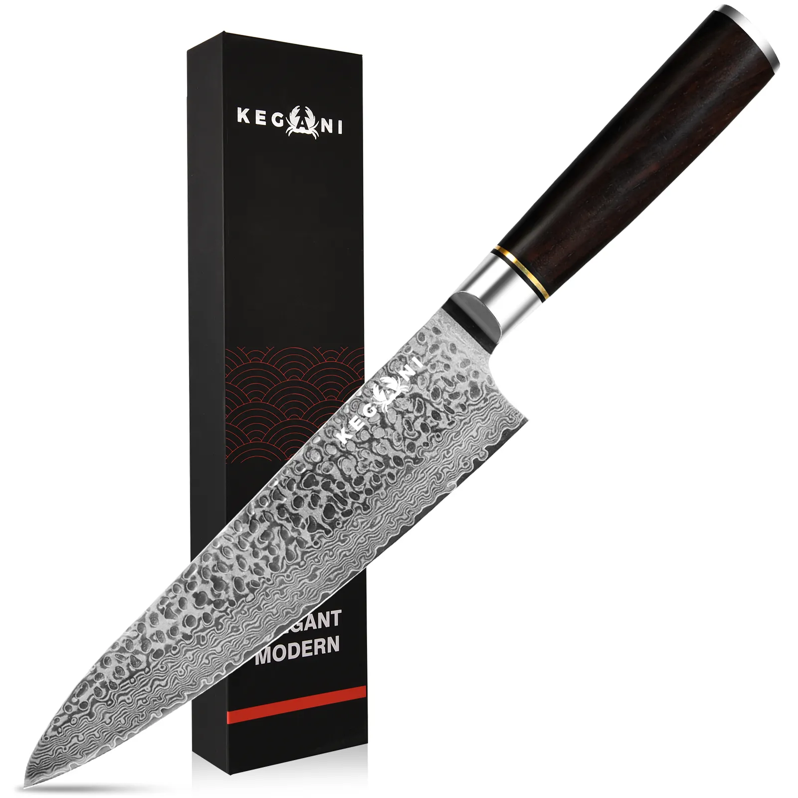 Kegani 8 Inch Japanese Chef Knife, 67