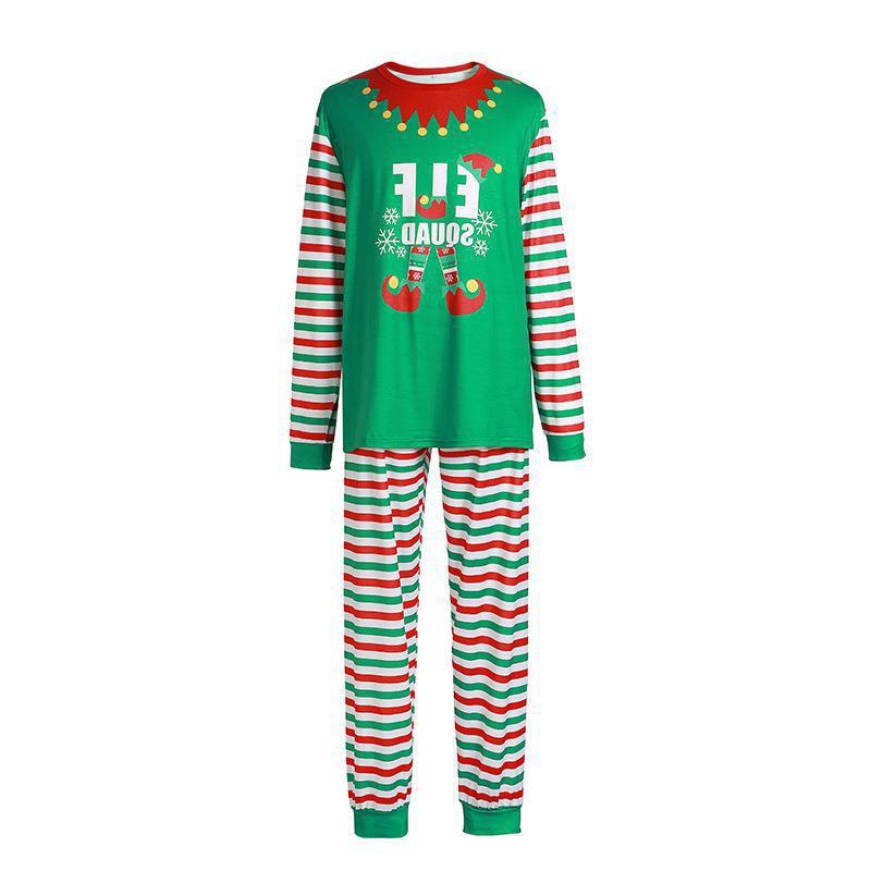 Title 6, Christmas Letter Print Parent-child Outfit