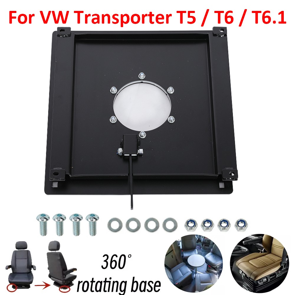 SINGLE Swivel Seat Base For VW Transporter T5 - T6 - T6.1 - Driver Passenger — image 8