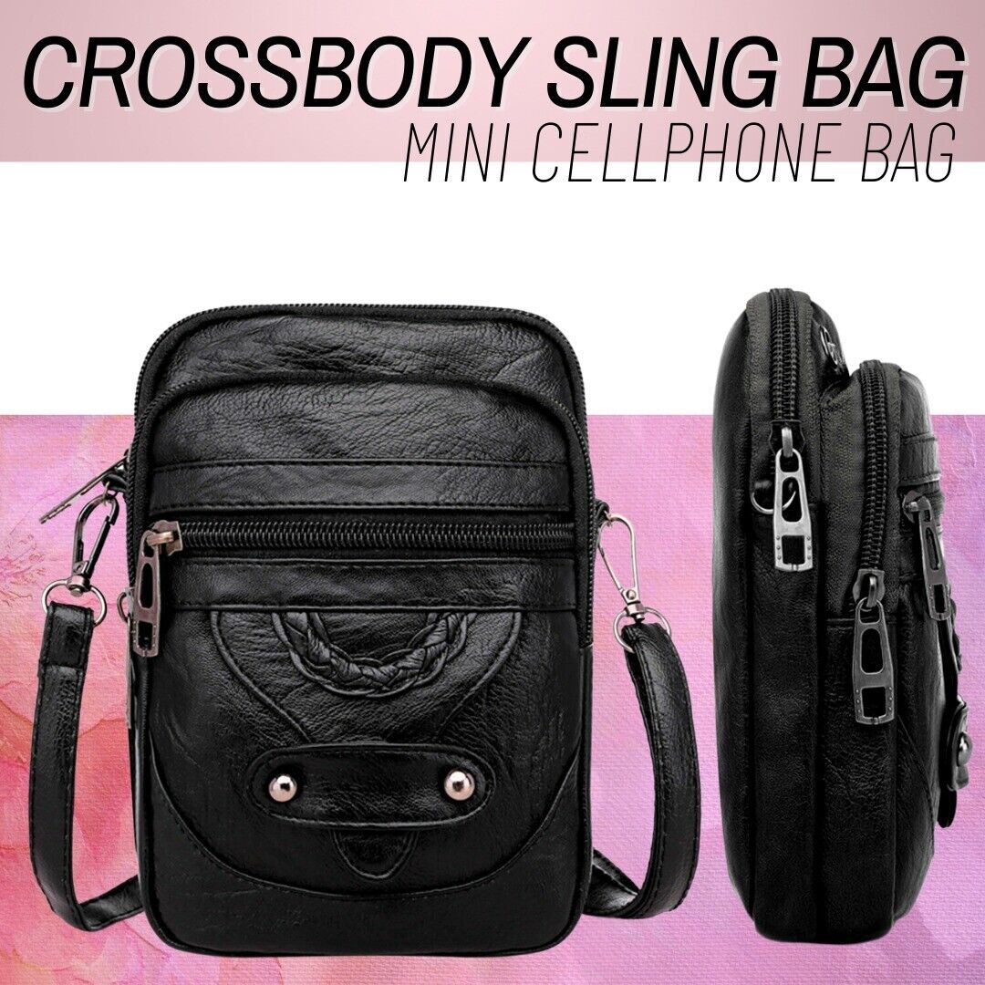 Small Cross-body Cell Phone Bag - Women's. we ship only inside the US, USPS First Class Package 2 Day Handling , 2-5 Day Shipping. Small Cell Phone Purse Wallet Shoulder Bag Case Cross-body Pouch Handbag for Women. Material: This women crossbody phone pur