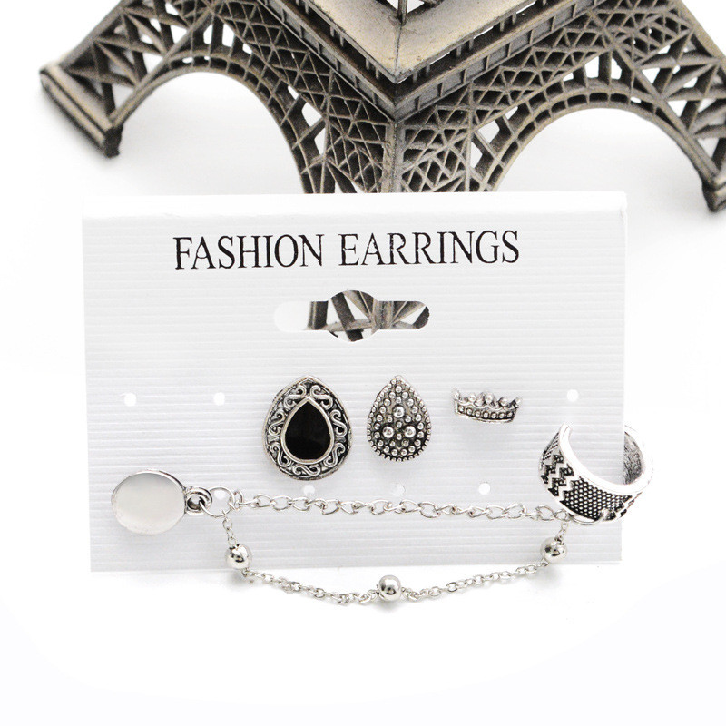 European And American Bohemian Retro Style Crown Drop Chain