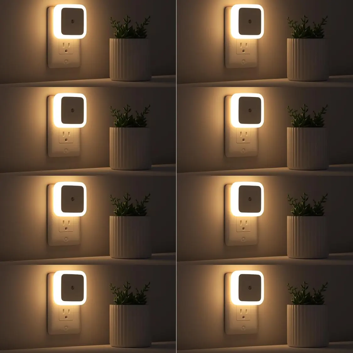 Night Light, Lights Plug Into Wall 8-Pack