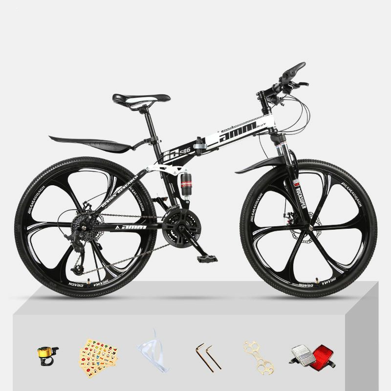 Dual Shock Absorbing Off-road Variable Speed Racing Male And Female Student Bike - Picture 7 of 13