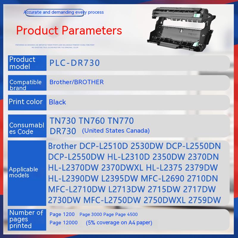 Title 5, Unidade de cilindro de cartucho de toner novo e...