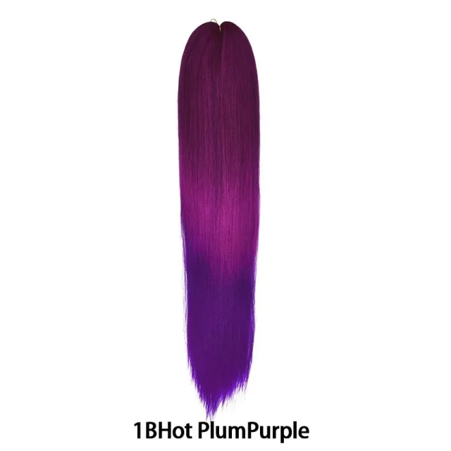 Kani Karen Silk Chemical Fiber Wig Braid Braided Hair Extension Pull Block Big Braid 6Color - Shop at LoveMi