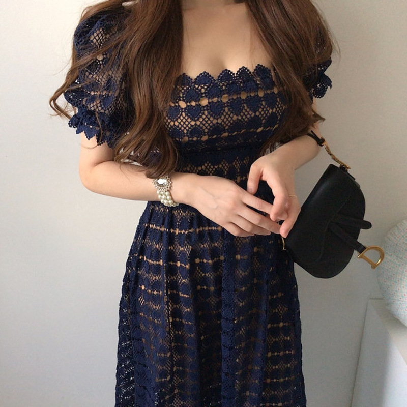 Lace Print Dress, picture 2 of 5