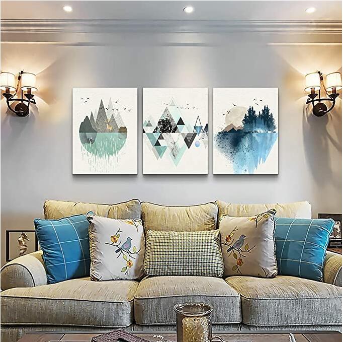 Abstract Living Room Home Decoration - Image 6