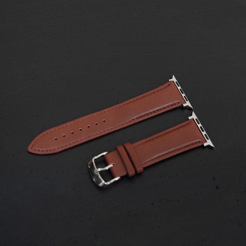 Title 10, Leather Plain Leather Wrist Strap