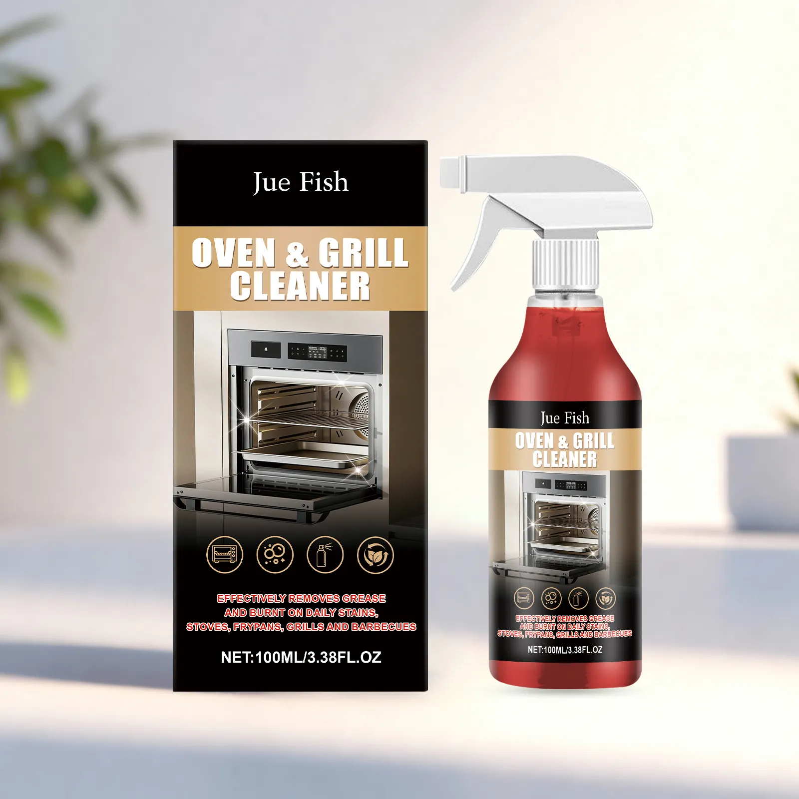 Stove And Oven Cleaner 1 00ml-1box