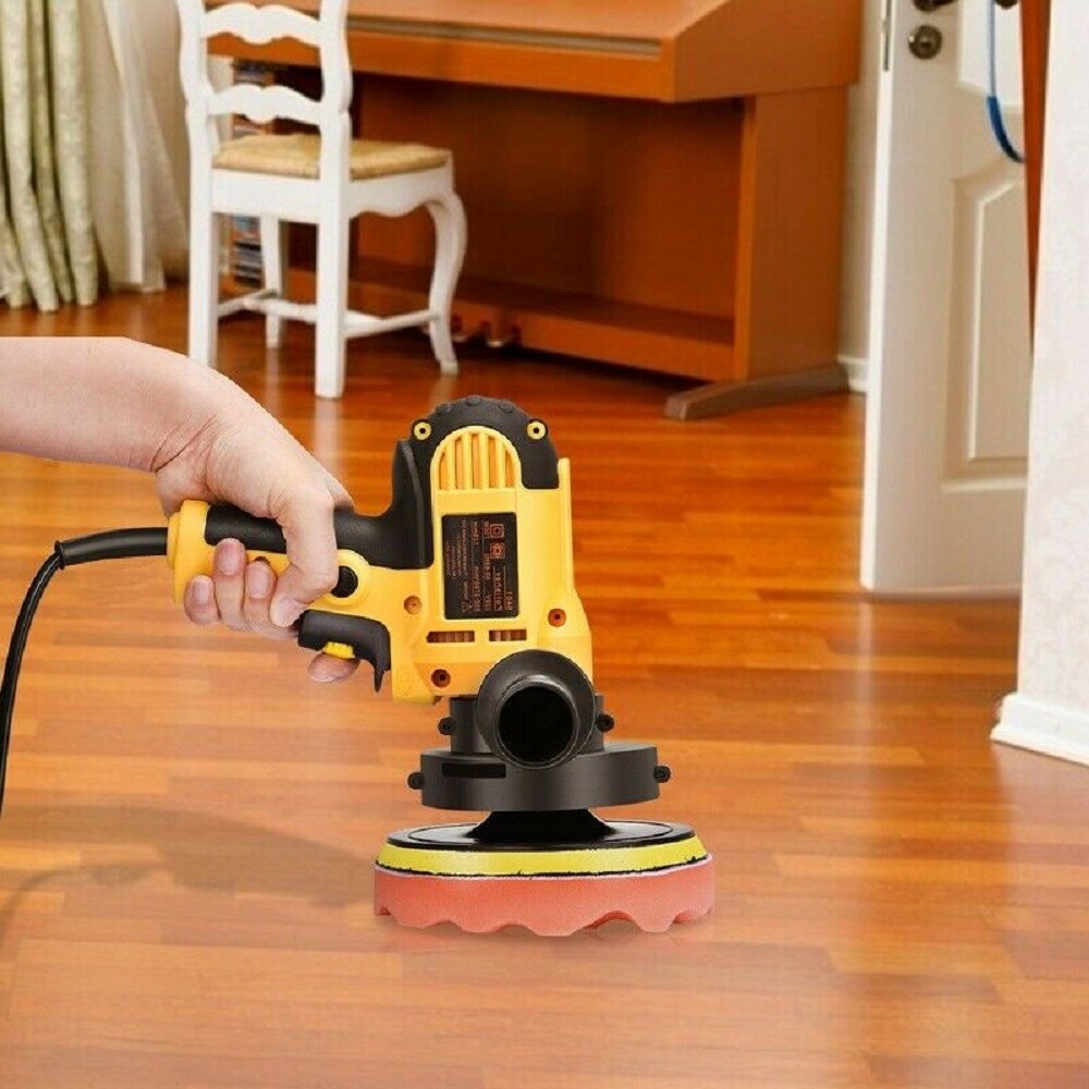 Electric Polisher Buffer Sander Car Polishing Machine 5 Buffing Sponge Kit UK