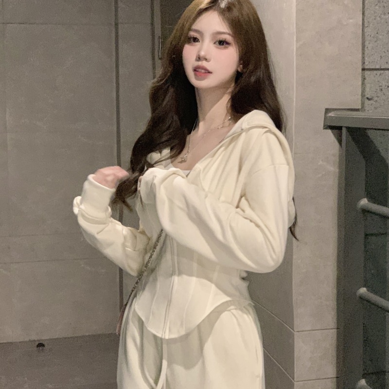 Women's Long-Sleeved Sports Sweater Retro