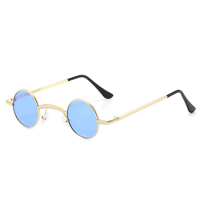 Title 2, Men And Women Fashion Retro Small Round Frame S...