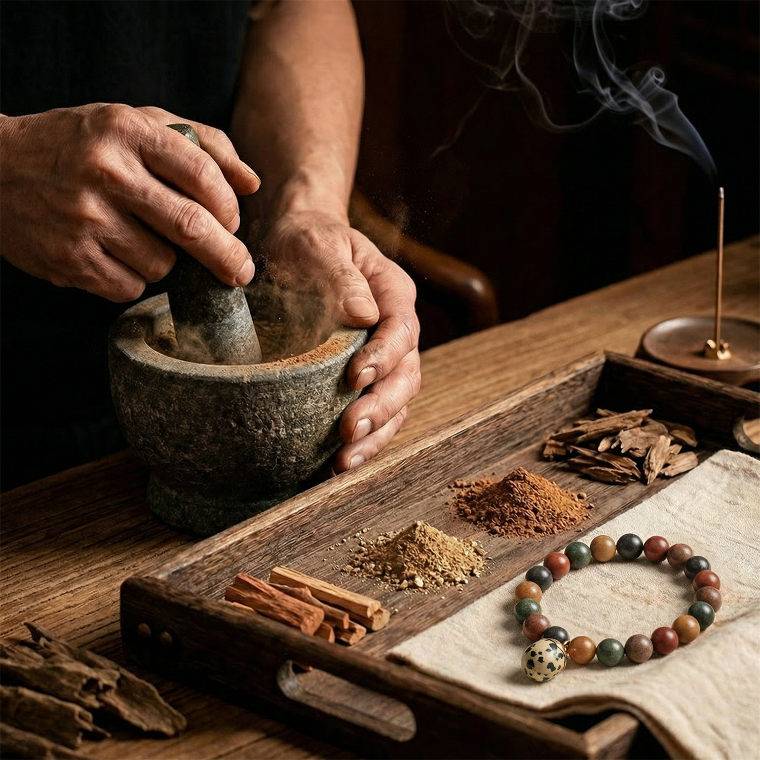 Chinese Herbal Bracelet