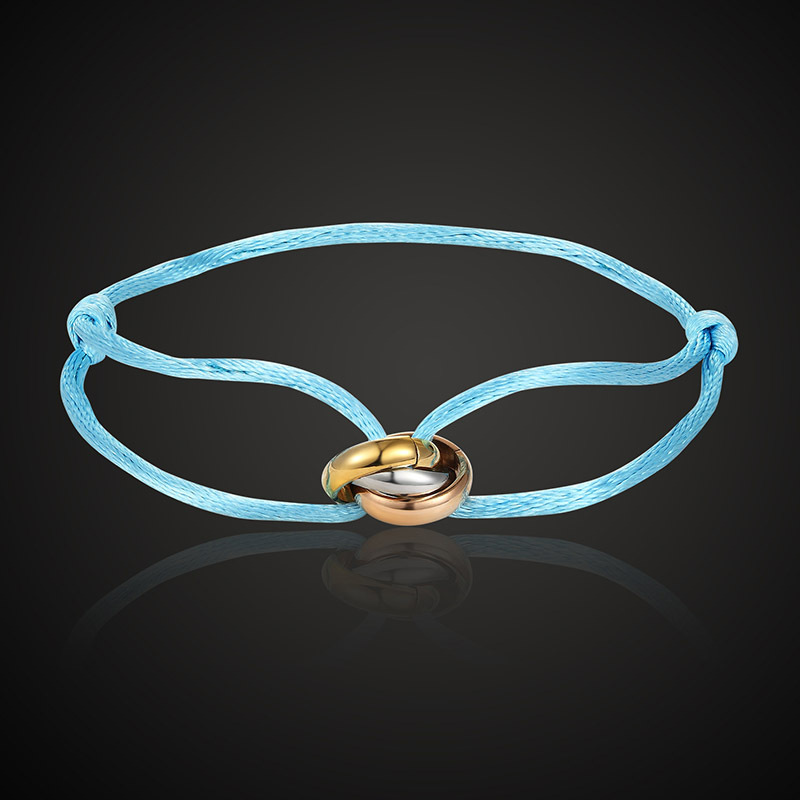Bracelet Fashion Simple Couple Three Rings