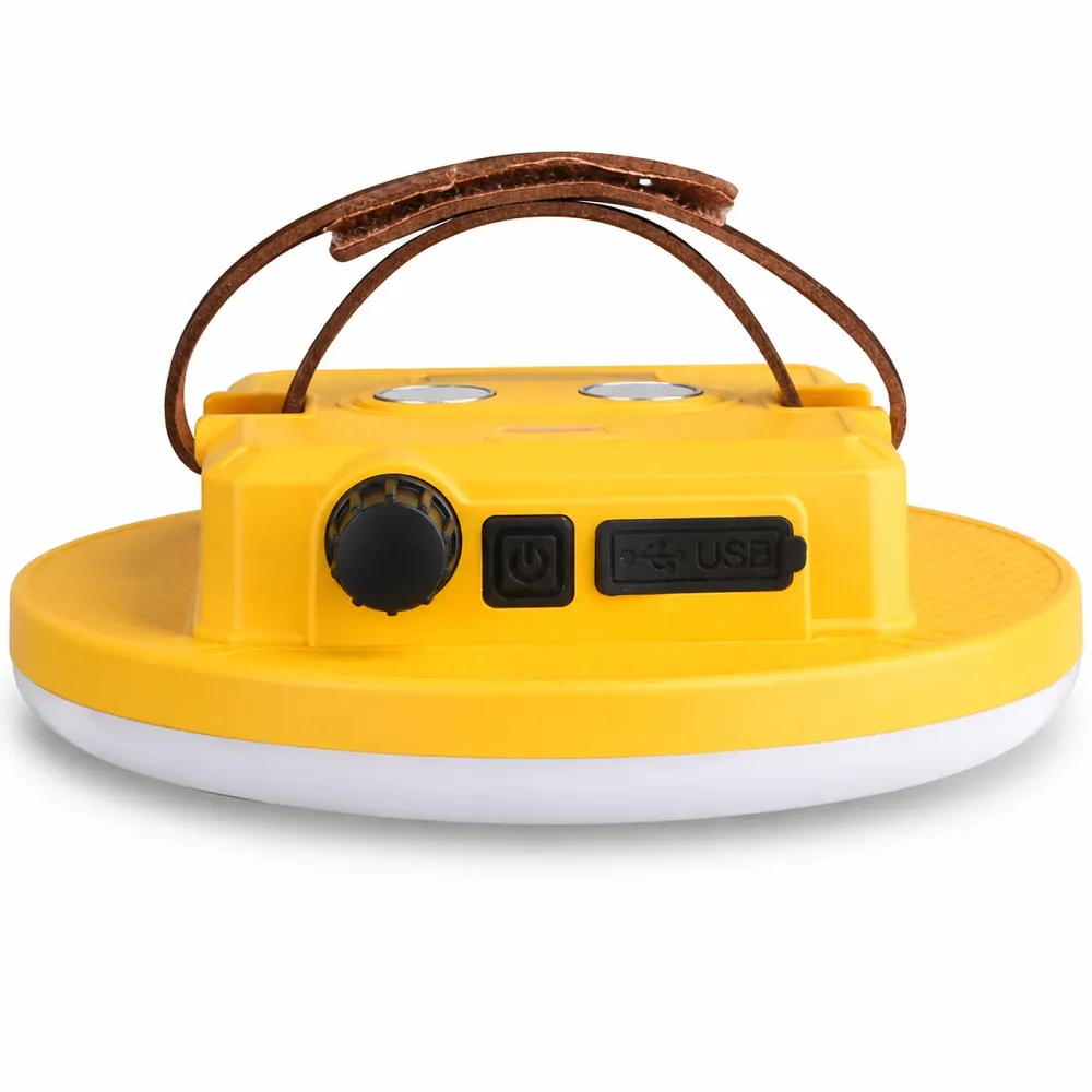D82 2 Camping Lantern 4500mAh Magnetic Mount Hanging Hook Stepless Dimming Type C For Outdoor