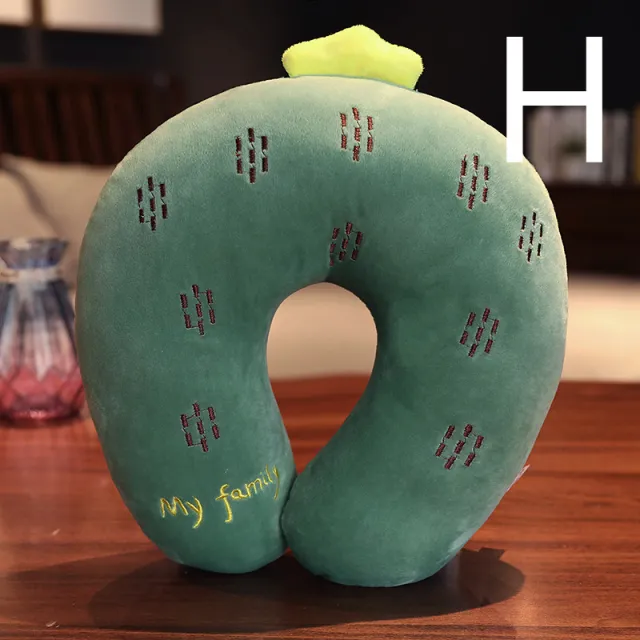 Cute U shaped Neck Pillow For Travel And Sleep In A Car H - Shop at LoveMi