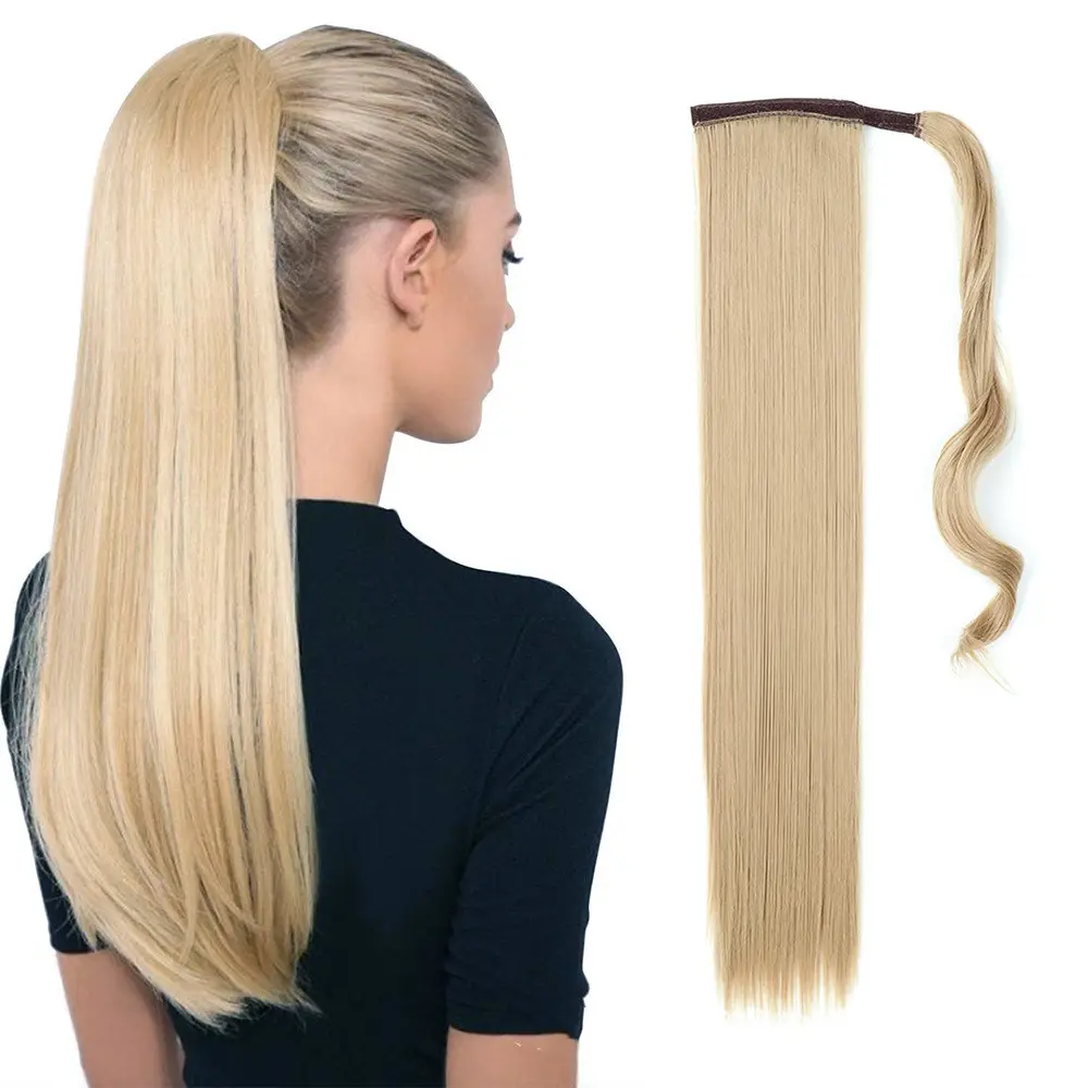 Chemical Fiber Invisible Velcro Ponytail High Temperature Wire Winding