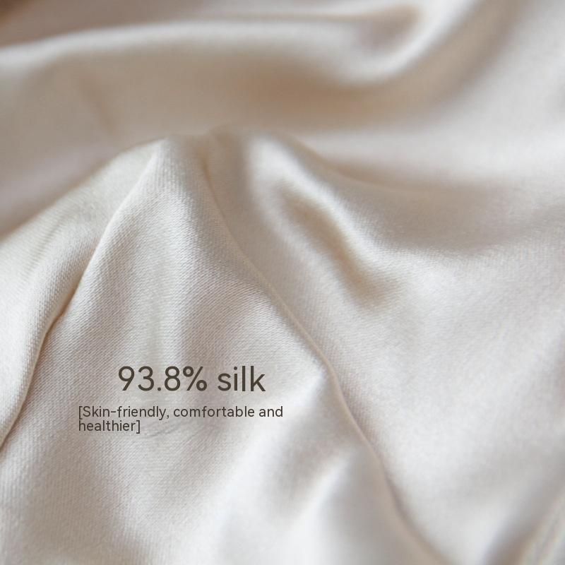 Title 12, Breathable High-grade Silk French Suit Thin Und...