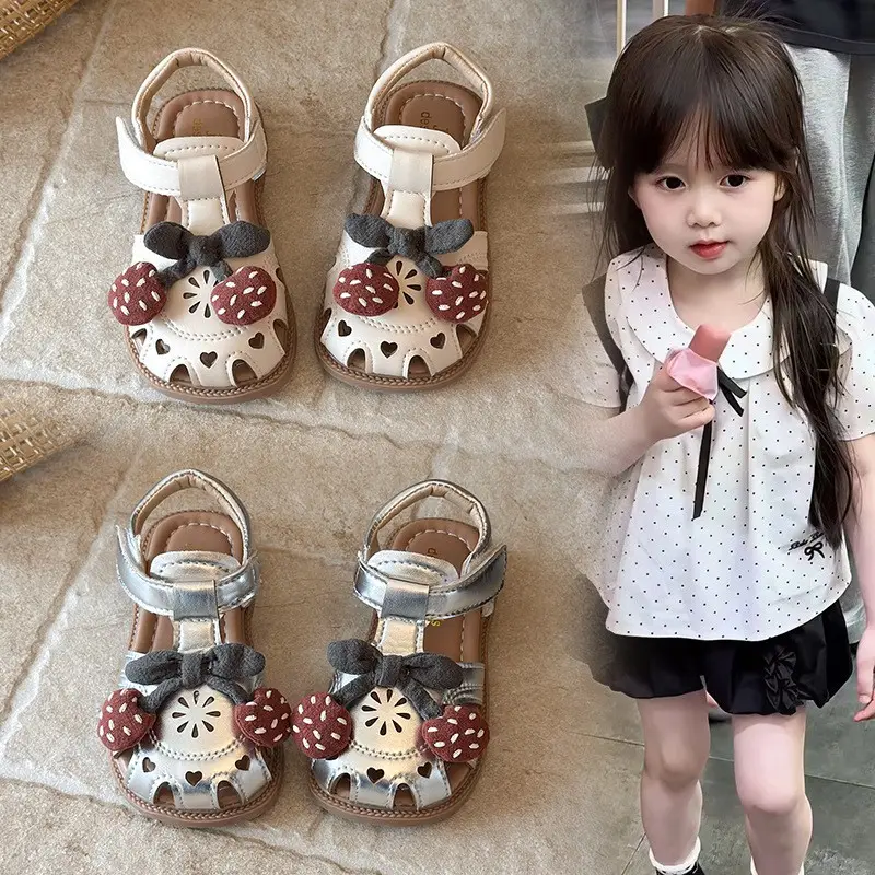 2026 Summer New Girls Closed-Toe Sandals, Princess