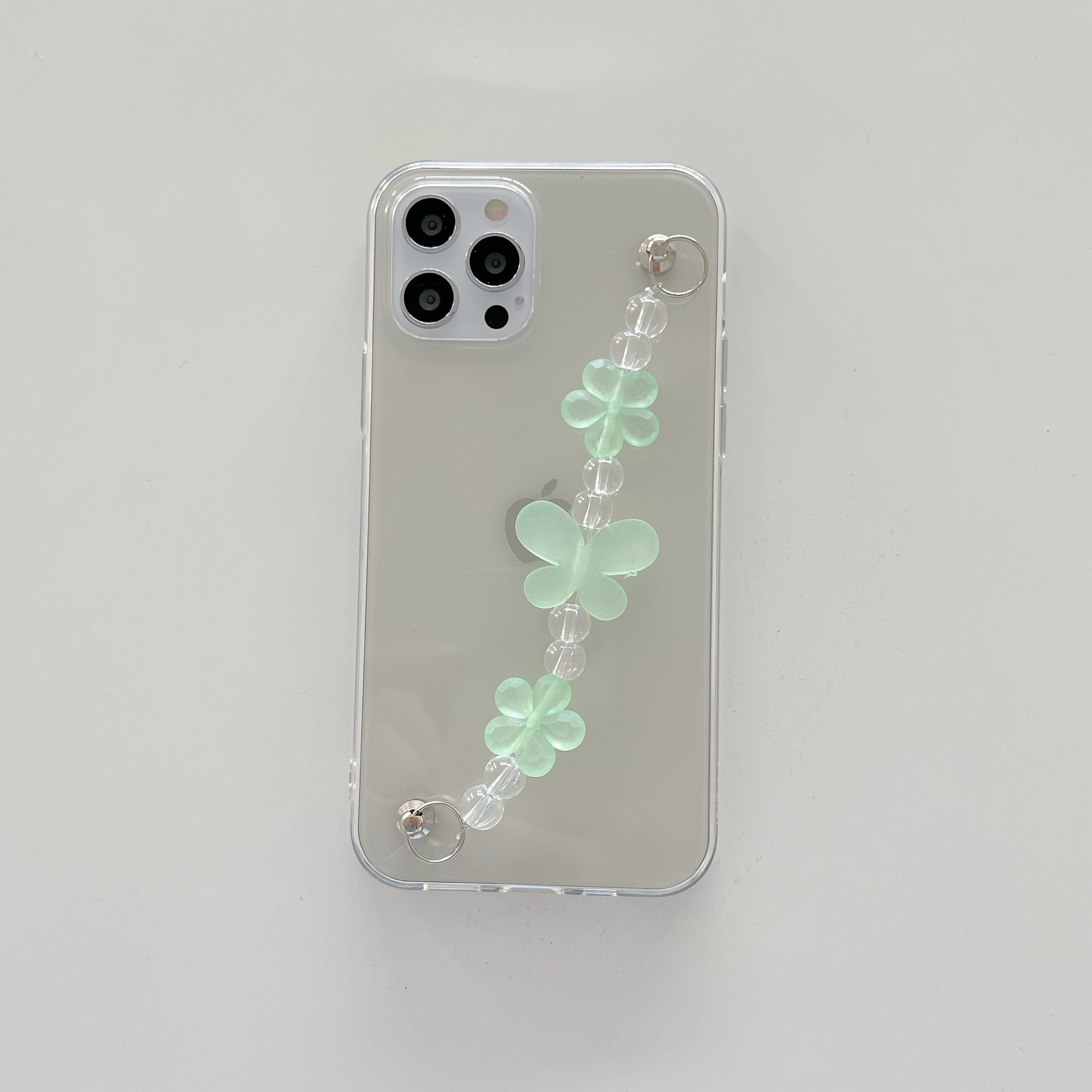Korean Wind Flower Butterfly Bracelet Phone Case - Image 3
