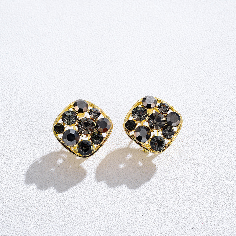 Earrings Frosted Shell Beads Solid Color