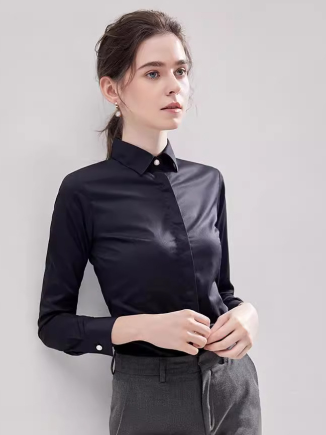 Women's Ice Silk Professional Shirt