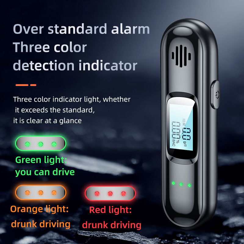 New Alcohol Tester For Checking Drunk Driving And Blowing High-precision Measuring Instrument - Image 4