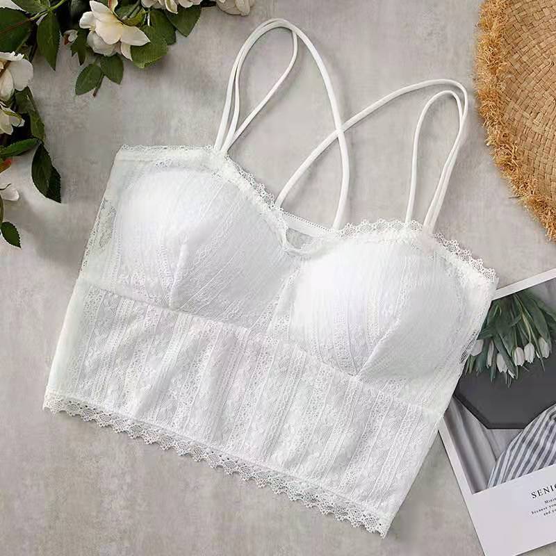 Title 2, Wire-Free Undergarment with Bra Pad and Anti-We...