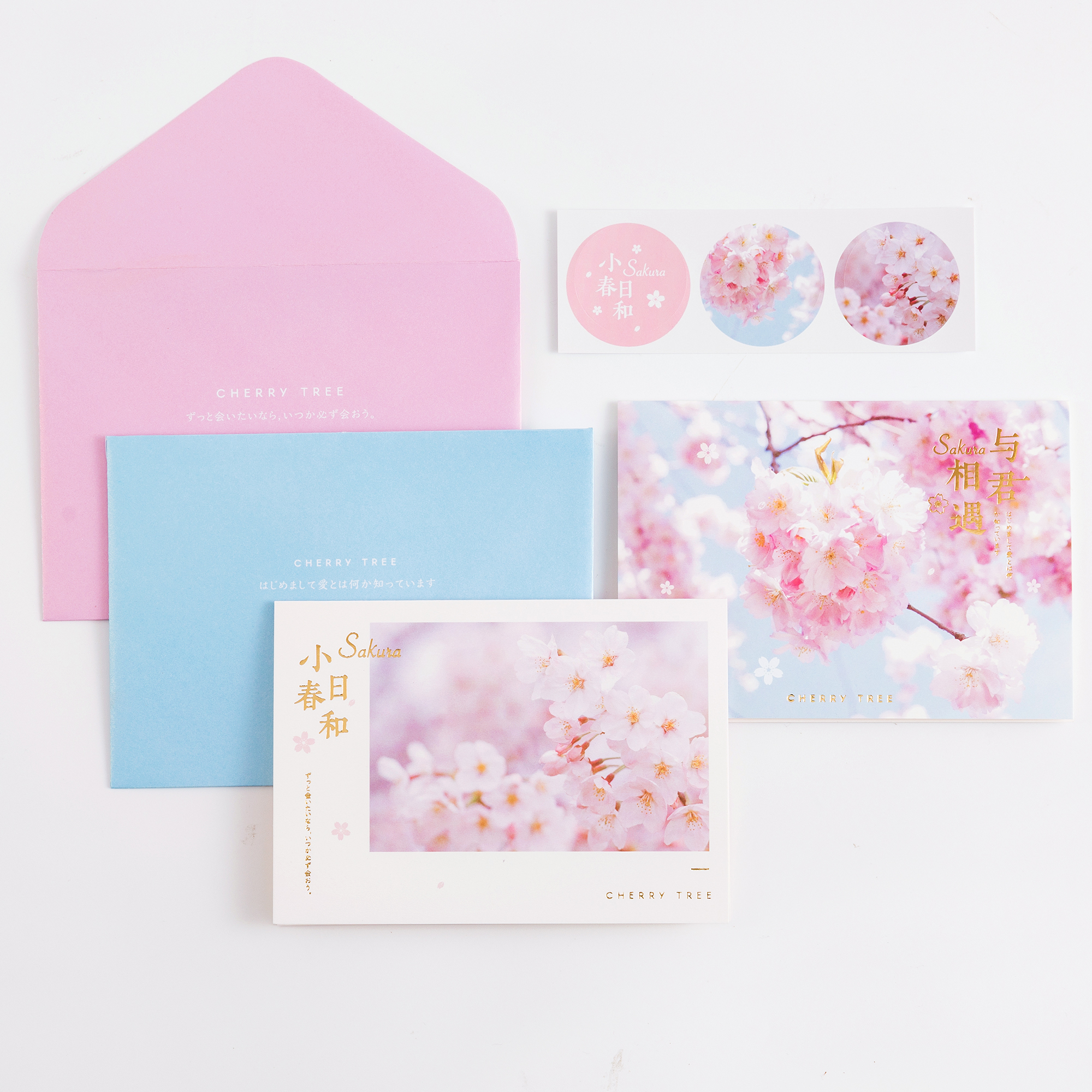 Greeting Card Set Series Hand Account Decorative Envelope