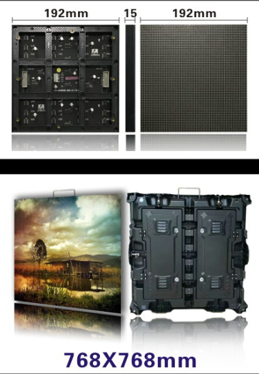 P3 Indoor Full-color HD LED Display Rental Screen Advertising Screen Electronic Screen — foto 6