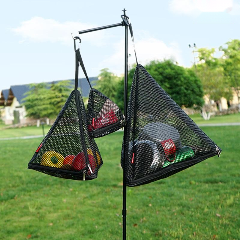 Storage Net Camping Hanging Basket PVC Bag