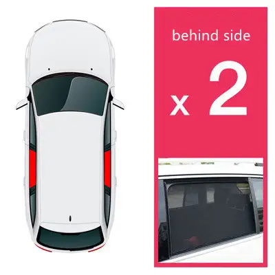 Applicable To Ma Mazda Angco Serra Atezca-style Magnetic Car Curtain Screens