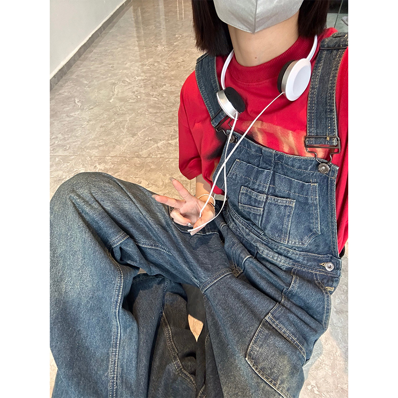 Vintage Loose Fitting Wide Leg Pants For Summer