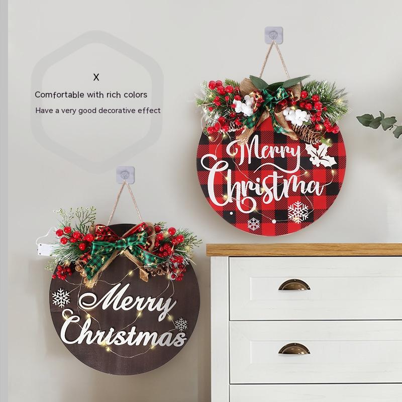 Christmas Decoration Small Night Lamp DIY Decorated Hangtag