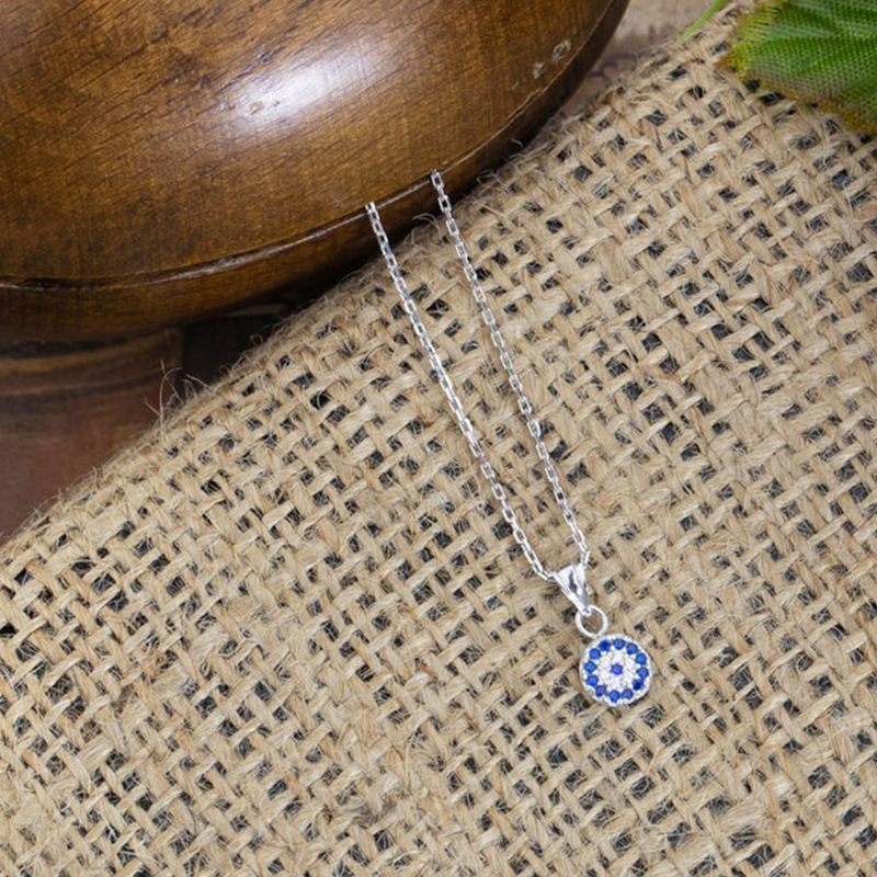 Amulet European And American Evil Eye Necklace Fashion Party Accessories