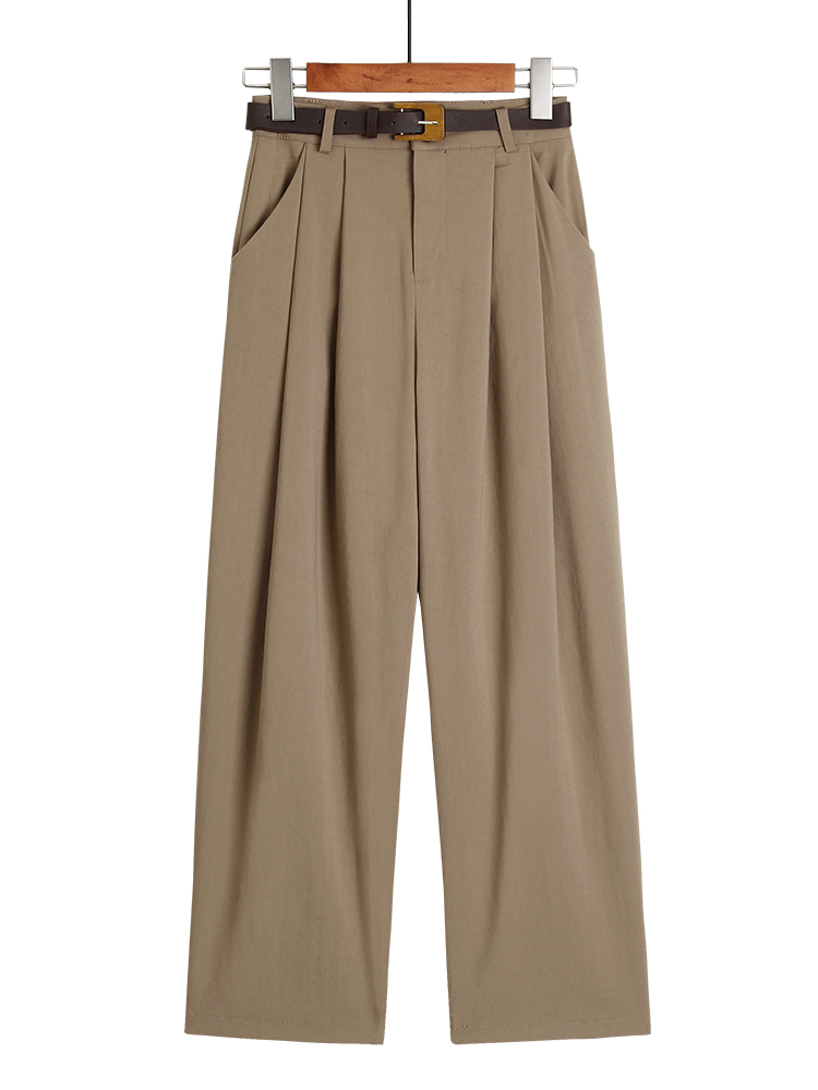 Title 5, Dames casual broek met hoge taille, losse pasvo...