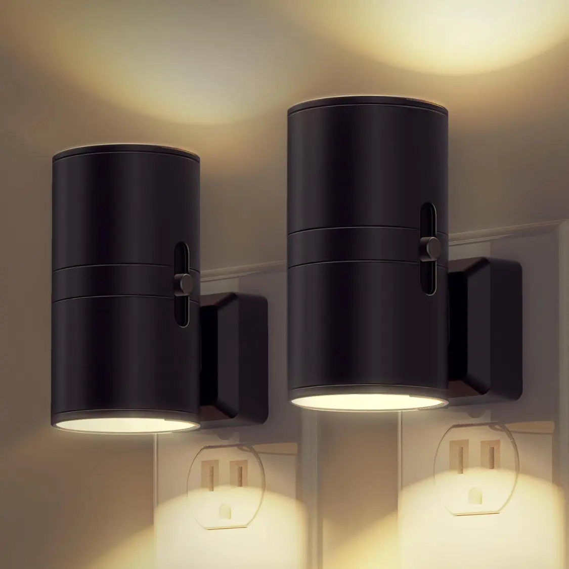 LED Night Light Plug In Modern Lights