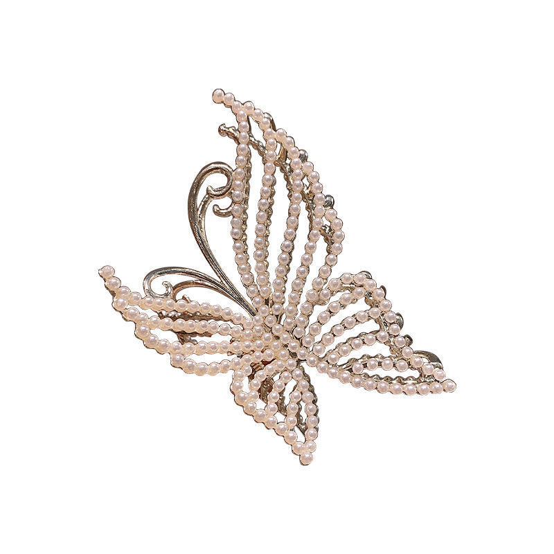 Ladies Pearl Butterfly Alloy Grip — foto 2