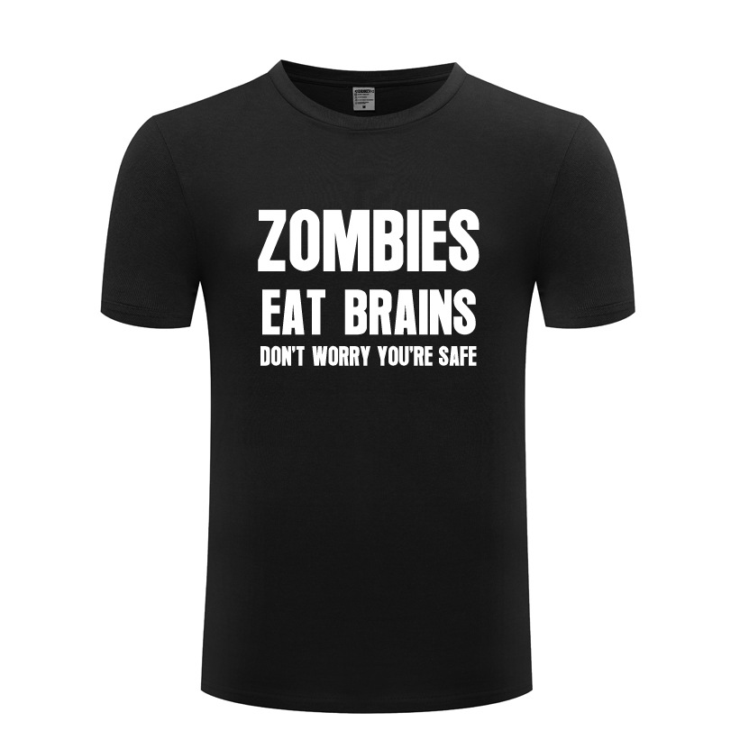 Title 3, T-shirt homme Zombies Eat Brains Dont Worry Yo...