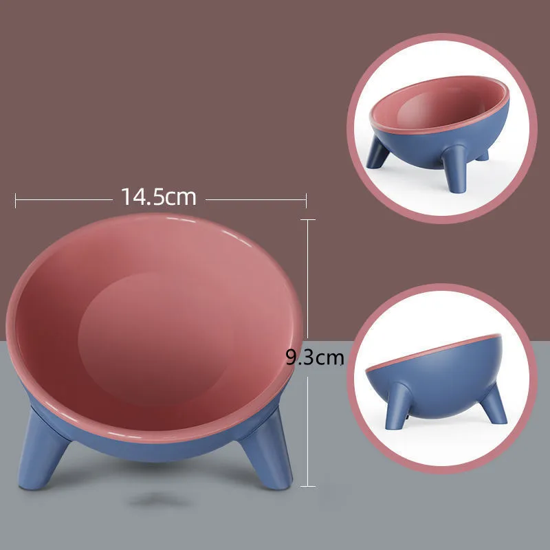 Cat Dog Bowl With Stand Pet Feeding Food Bowls Dogs Bunny Rabbit Nordic Color Feeder Product Supplies Pet Accessories – image 5