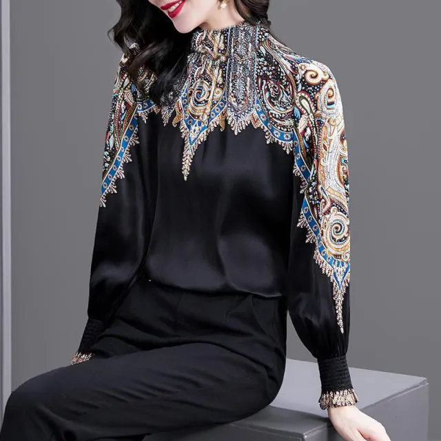 Women's Satin T shirt Top Bottom Shirt Black - Shop at LoveMi