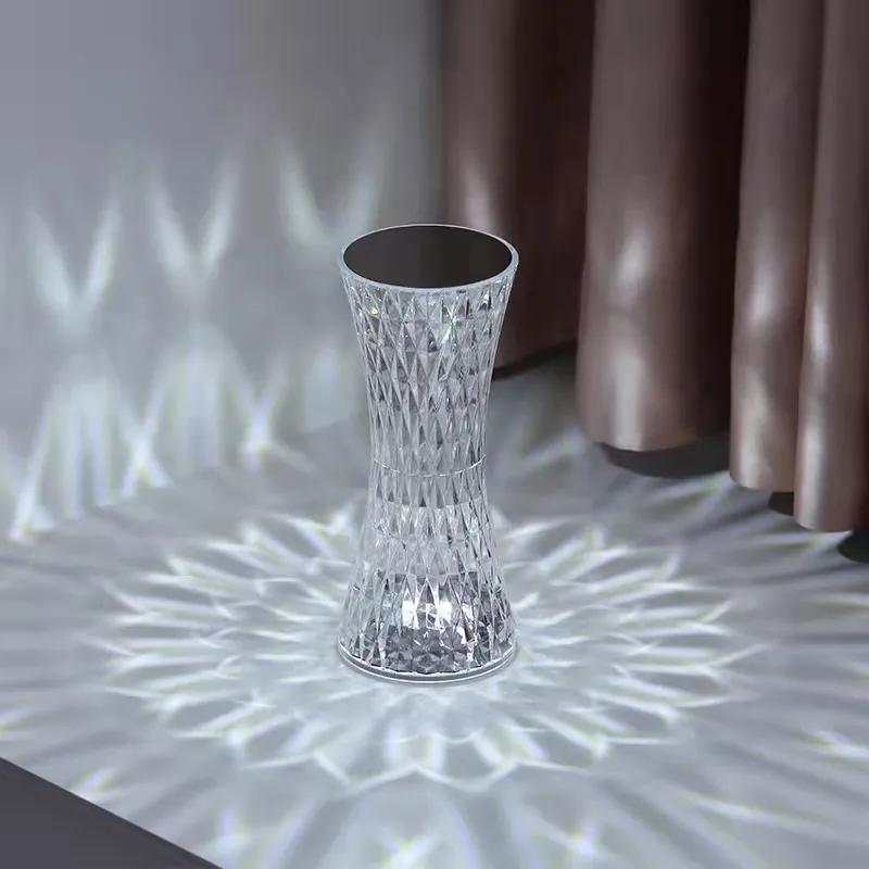 Led Crystal Rechargeable Bedroom Atmosphere Table Lamp – image 4